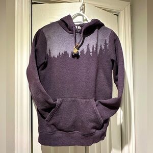 Tentree forest hoodie. Purple. Size small.